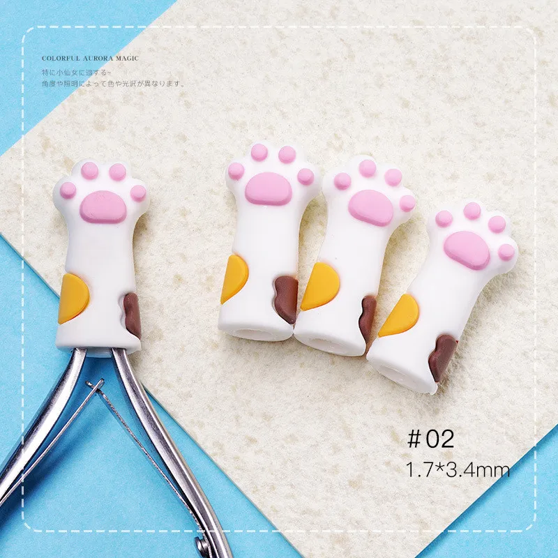 

2 шт./лот маникюрный средство для удаления лака с ногтей с милой кошкой зажим Профессиональный инструмент для удаления акрилового УФ-геля ла...