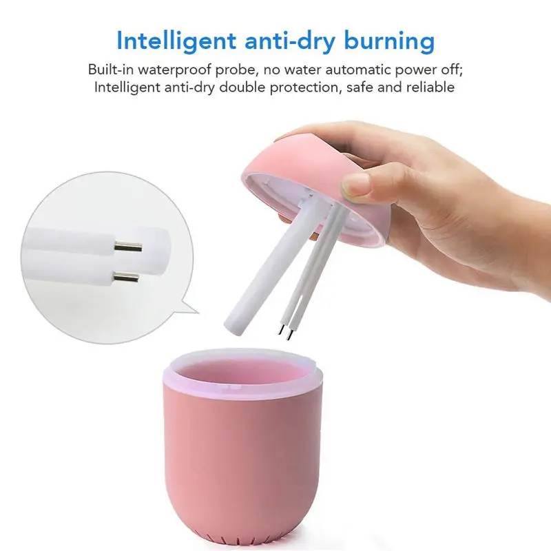 350Ml Baby Humidifier Usb Portable Air Humidifiers Purifier For Cars Office Bedroom Mini Cool With Filters Adj | Бытовая техника