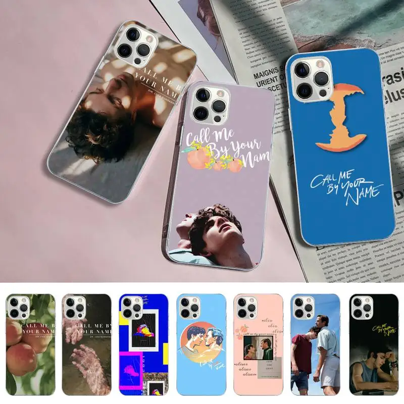 

Call Me by Your Name Phone Case for iPhone 11 12 13 mini pro XS MAX 8 7 6 6S Plus X 5S SE 2020 XR case