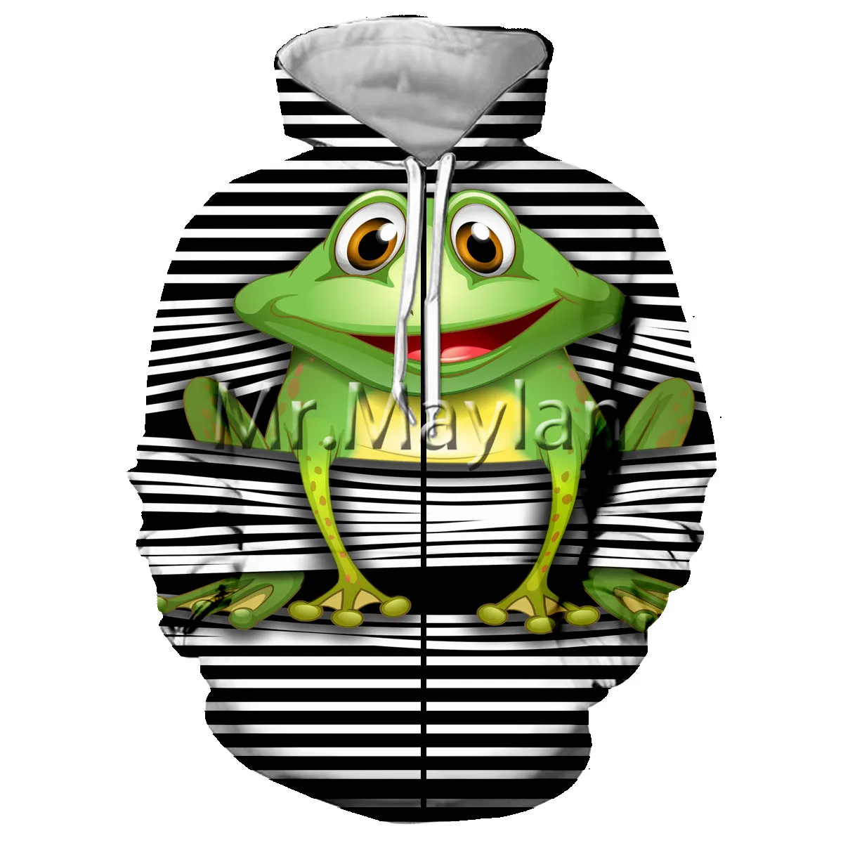 

Frog Zebra Pattern 3D Full Printed Harajuku Streetwear Hoodies Autumn Hoodie Sweatshirt Women/Men Unisex Casual Tracksuit Jacket