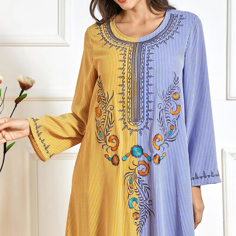 

Vestidos Largos Kaftan Dubai Abaya Turkey Hijab Muslim Dress Maxi Dresses For Women Islam Clothing Robe Femme De Moda Musulmana