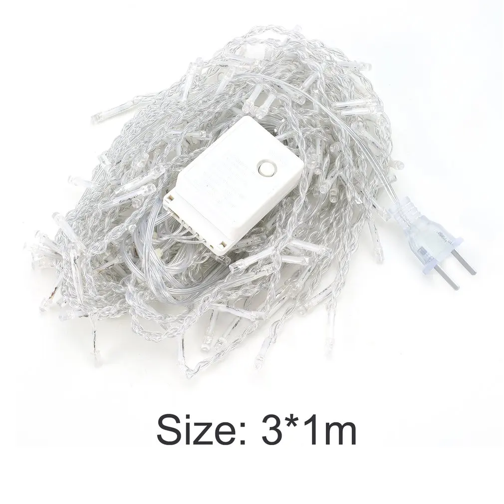 

ICOCO 150LED AC 100-110V LED US Plug String Light Home Christmas Party Garden Wedding Decoration Curtain Fairy Light