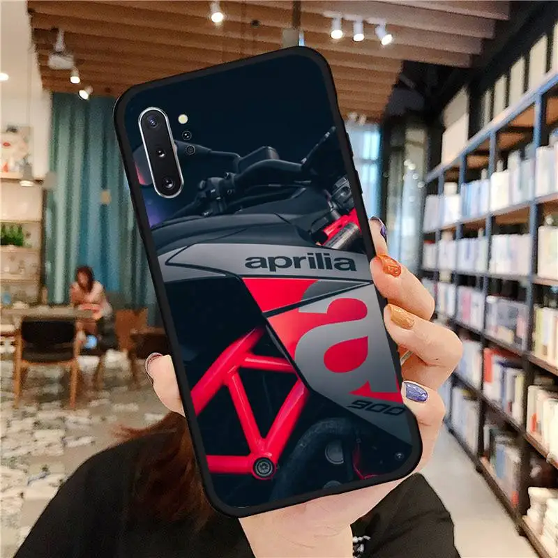 

sport Apriliaes moto logo phone case for Samsung A50 A51 A71 A20E A20S S10 S20 S21 S30 Plus ultra 5G M11 funda cover