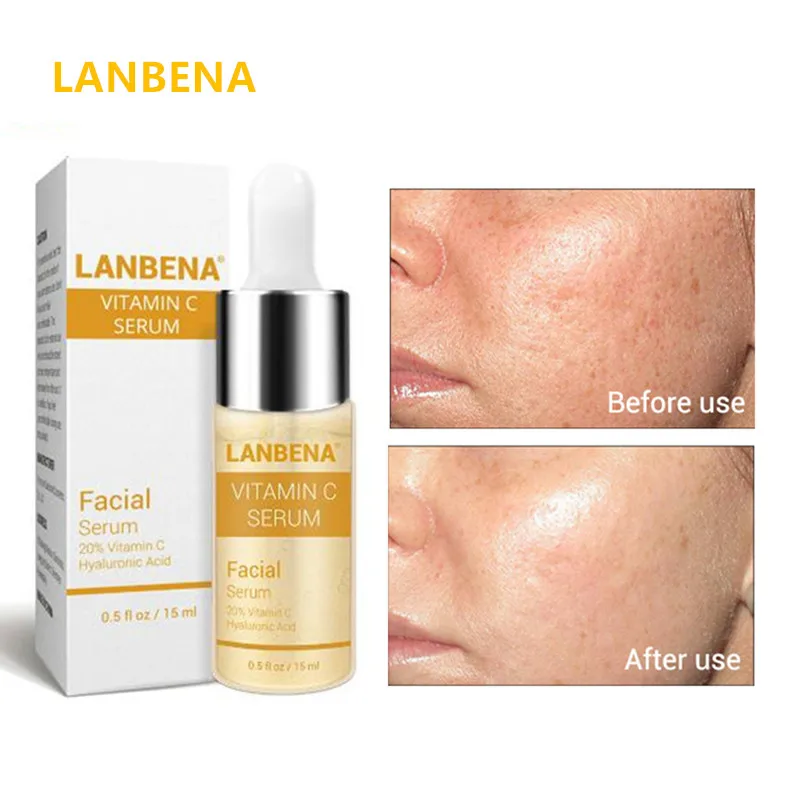 LANBENA Гиалуроновая кислота Сыворотки Vitamina C уход за кожей лица Сыворотки! Шесть