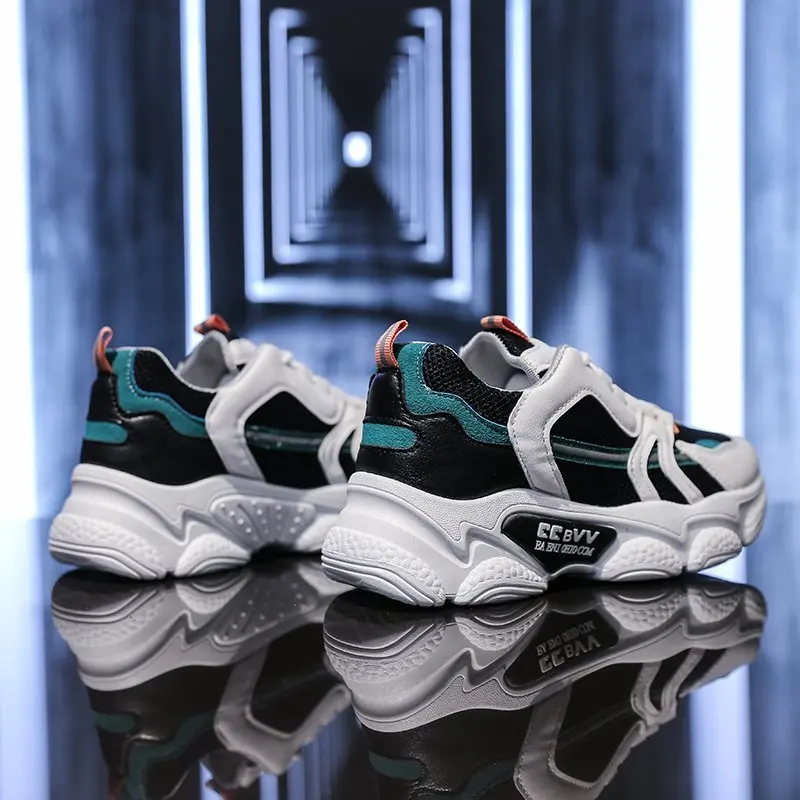 

2021 Summer Women Platform Sneakers Designers Fashion Mesh Sports Casual Shoes Chunky Vulcanized Shoes Woman Trainers Lacing 5cm