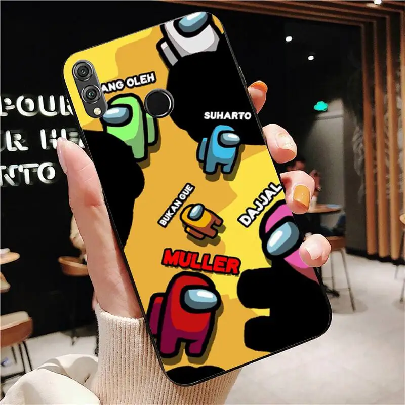 

YNDFCNB Among Us Phone Case For Huawei Honor 7A 7C ru 5.7 8 8x 9 10 20lite 10i 20i Honor Play 6.3