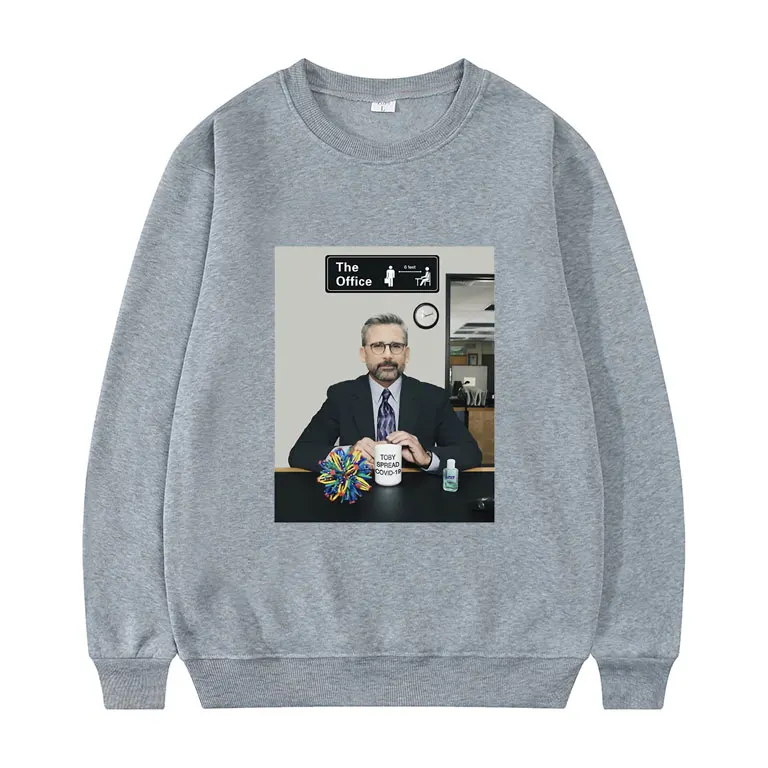 

Michael Scott Homage The Office Men Sweatshirt Tv Series Dwight SchruteJim Harajuku Pullover Daily Streetwear Women Sportswear