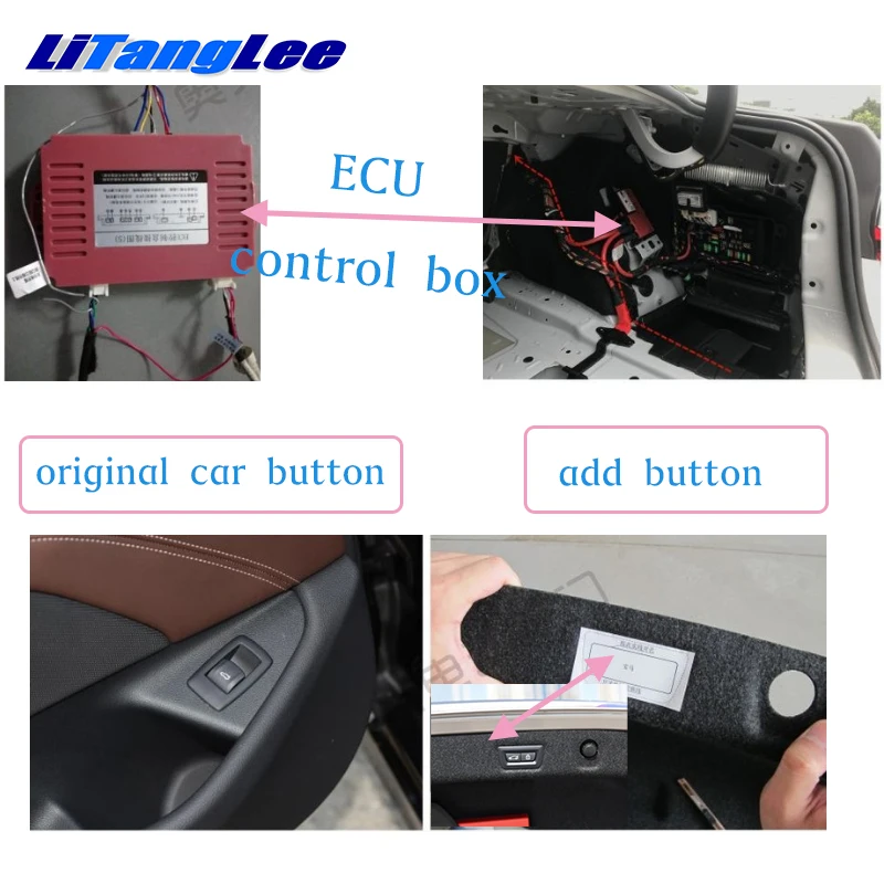 Автомобильный Электрический подъемник задних ворот LiTangLee вспомогательная