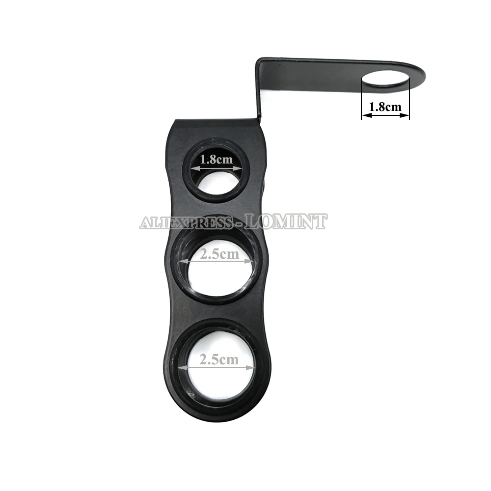 Черный кальян LOMINT держатель шлангов для кальяна аксессуары курения с 3