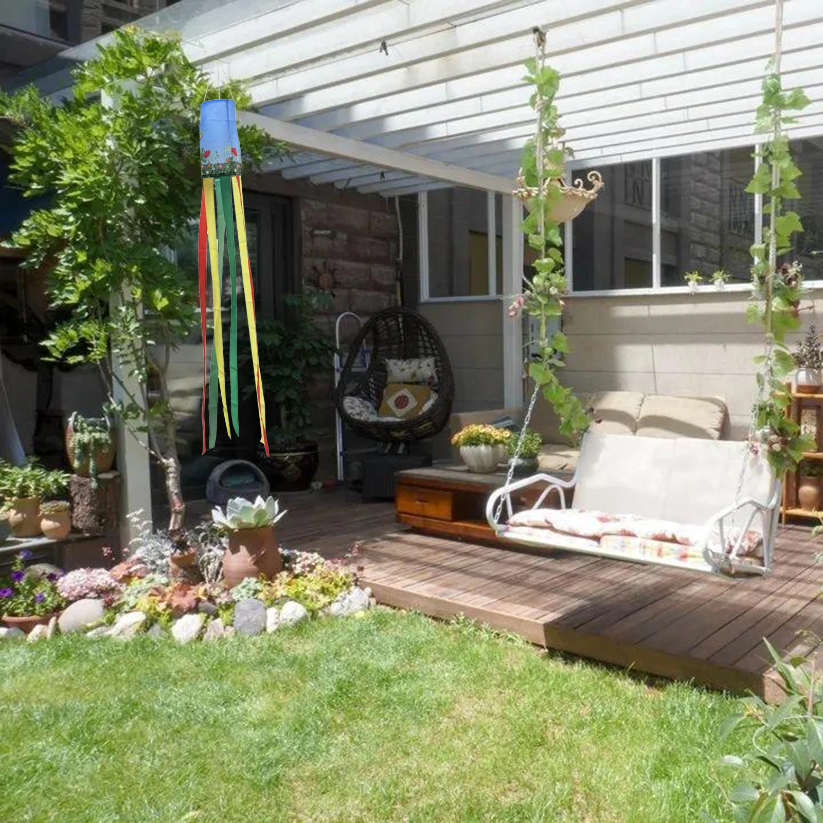 Летняя радуга Колибри ветрозащитный декор красочный ветер фотографический