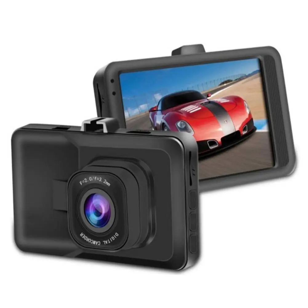 Купи 1080P Car DVR Rearview Camera Video Recorder Dual Lens Support Car Camera With Motion Detection Night Vision G Sensor Full HD за 1,724 рублей в магазине AliExpress