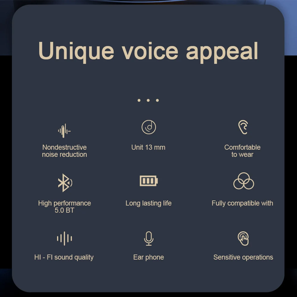 Беспроводные наушники Lenovo XT81 Hi-Fi стерео TWS сенсорные спортивные Bluetooth-совместимая
