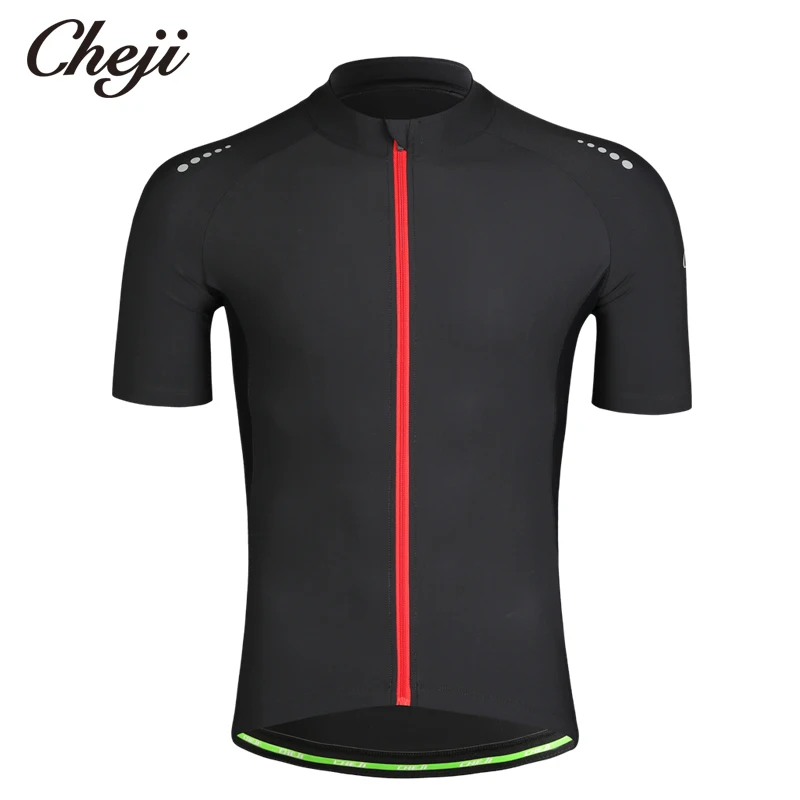 CHEJI Мужская Профессиональная велосипедная майка с короткими рукавами летняя