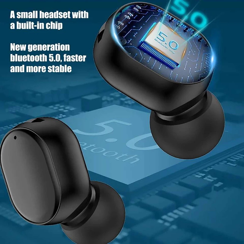 Мини наушники вкладыши S8 Bluetooth 5 0 гарнитура с сенсорным управлением и микрофоном