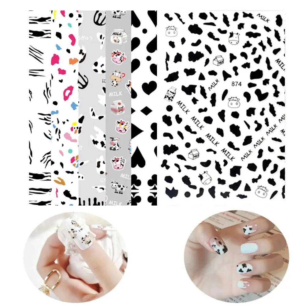

New DIY Beauty Manicure Manicure Sticker Nail Stickers Nail Foil Milk Pattern Palm Pattern