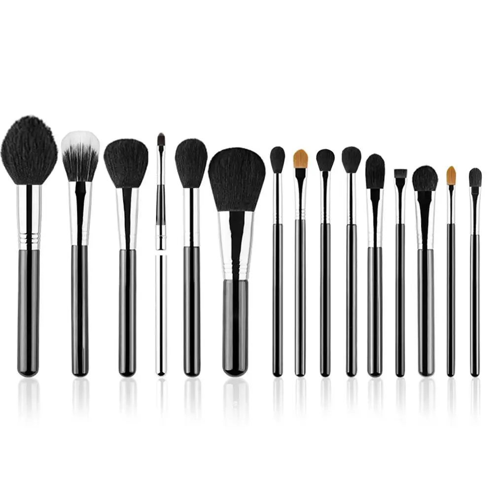 

NIZIYI 15 шт. набор кистей для макияжа Профессиональная искусственная косметика для волос набор кистей для макияжа многофункциональные инстру...