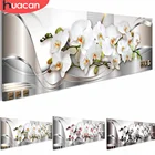 HUACAN DIY алмазная живопись Орхидея полная дрель алмазное искусство Вышивка Цветы Новое поступление домашний Декор подарок