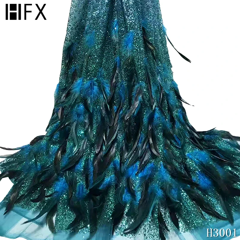 HFX африканская кружевная ткань 2020 высококачественное кружево французский тюль