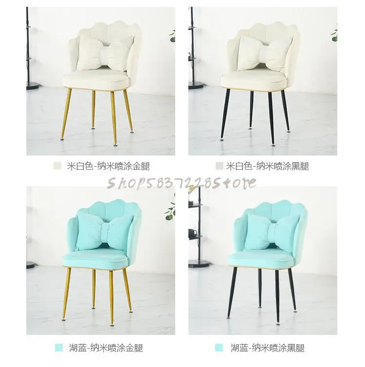 Чистый красный кресло для макияжа стол и стул светильник роскошный столовой