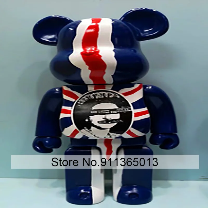 

Bearbricklys 28cm 400% Bear&bricklys Toy Blocks Bear Toy Action Toy Figures Garage Kits Dolls Kids Toys