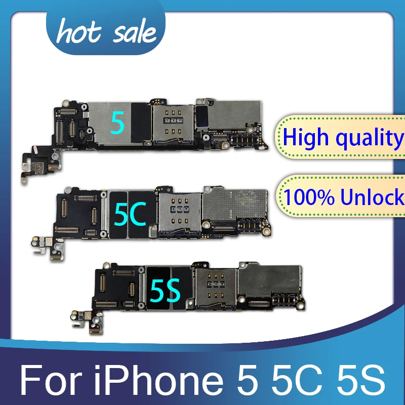 Высококачественная материнская плата для iPhone 5 5C с системой IOS 100%