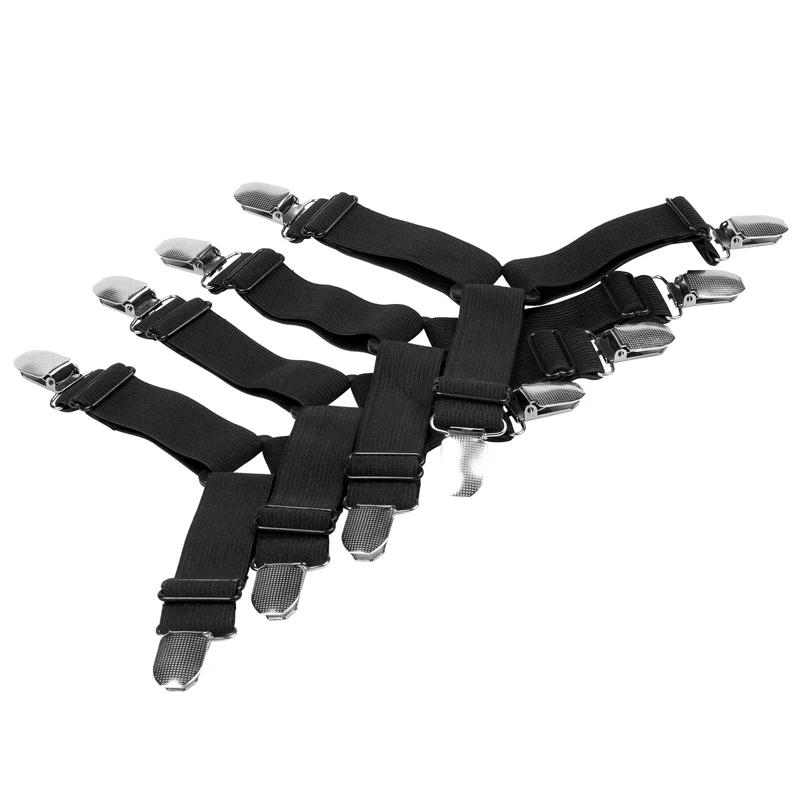 4 х тройной угол кровать матрас простыни ремни зажимы захваты Крепеж подтяжки