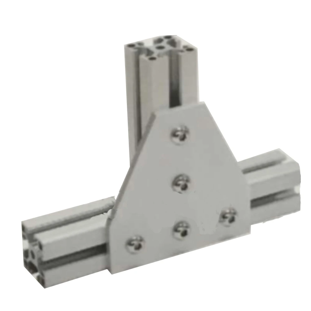 2 шт./лот 5 отверстий черная/Серебристая пластина для соединения угловой