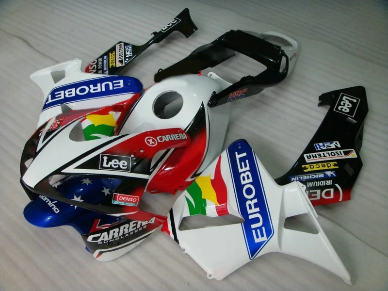 Формы для литья под заказ мотоцикл части для HONDA CBR 600 2003 2004 CBR600 RR F5 Обтекатели CBR 600 RR 03 04 repsol ABS обтекатель