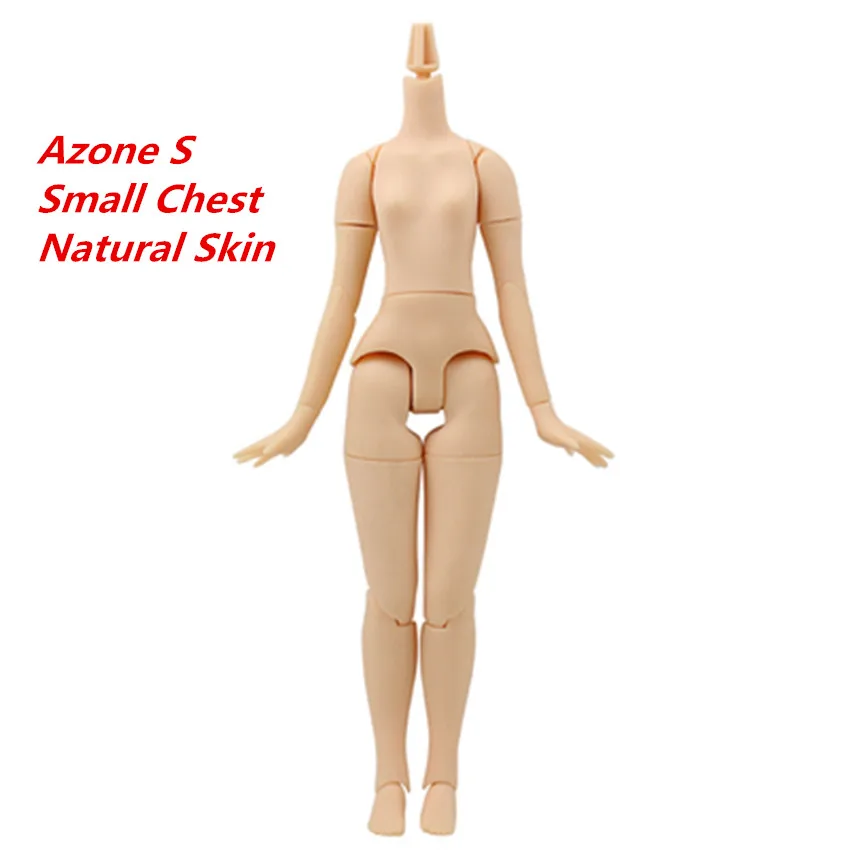 Azone S natural Blyth 19 Объединенный Корпус Маленькая грудь и большая грудь Сделай Сам белый натуральный загар черный 5 цветов кожа высокого качества Игрушки для девочек для детей - Цвет: Azone S natural