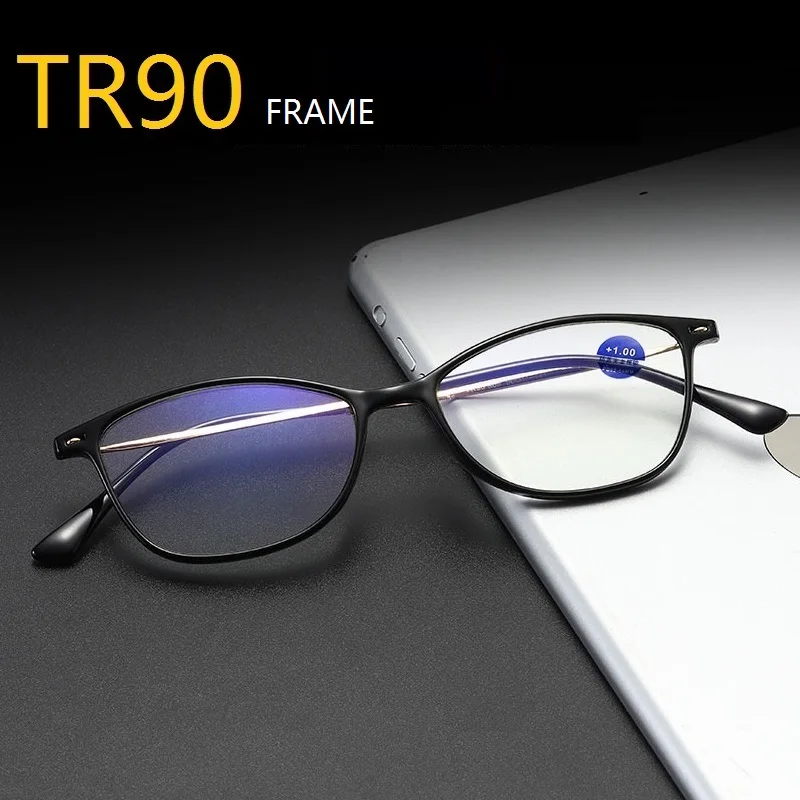 Винтажные металлические очки для чтения женские пресбиопии мужские и TR90 с