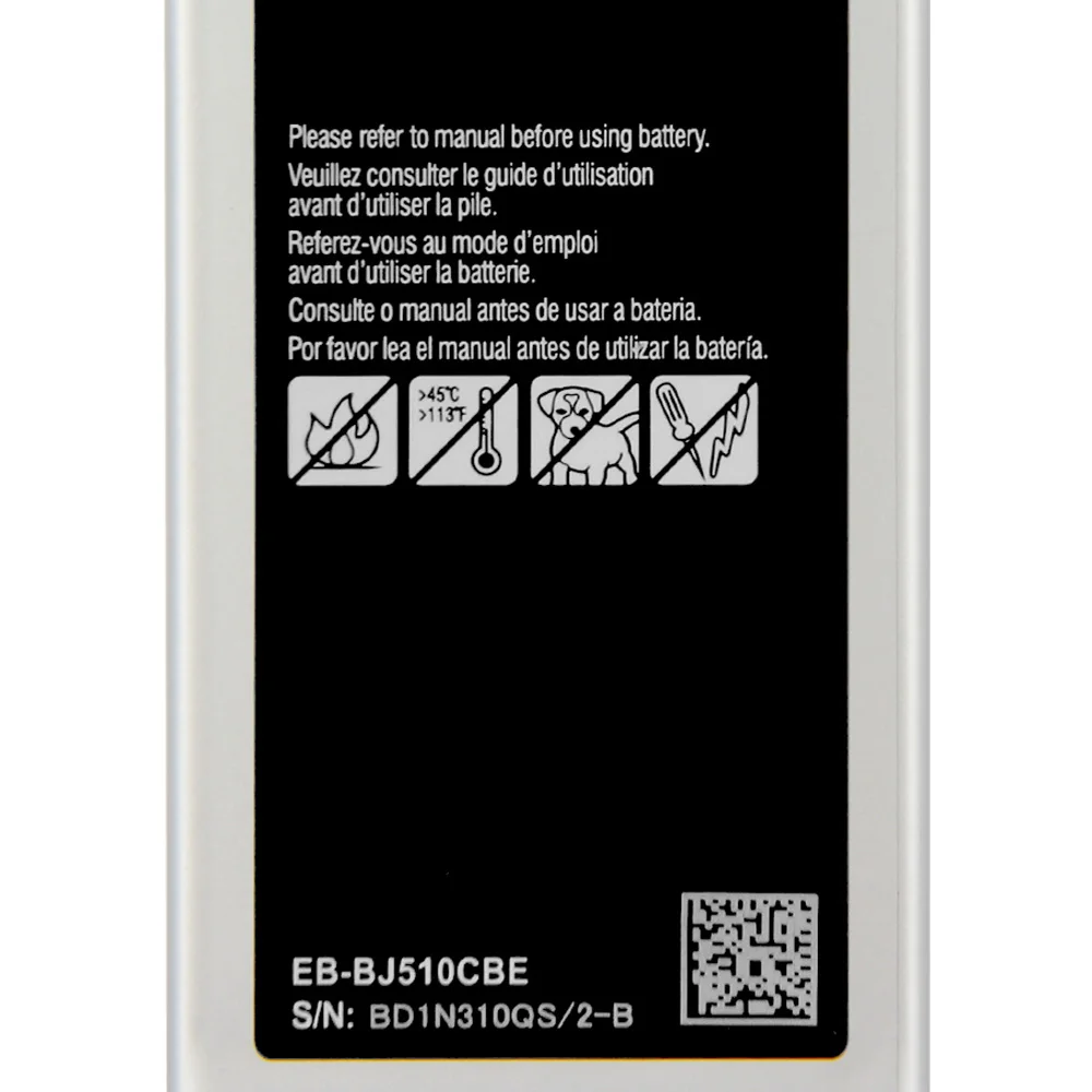 Оригинальный сменный аккумулятор Samsung EB-BJ510CBC для GALAXY 2016 версия j5109 j5108 J5 SM-J510 EB-BJ510CBE