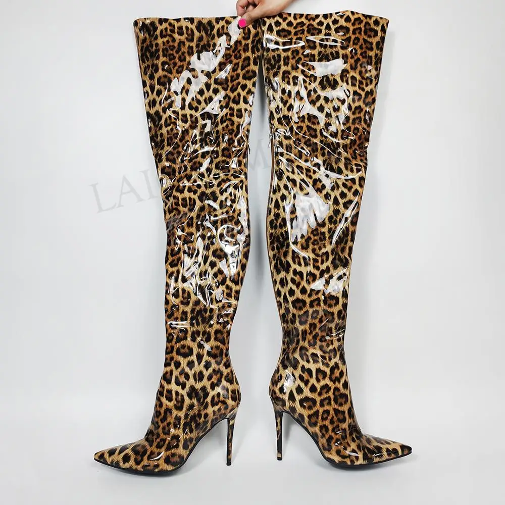 Женские сапоги на высоком каблуке с застежкой-молнией сзади | Обувь