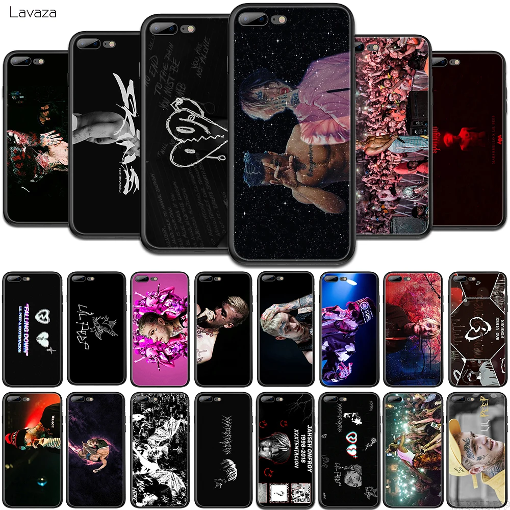 Мягкий чехол Lavaza LIL PEEP & XXXTENTACION TPU для телефона OPPO A73 F5 F7 F11 R9S R11s R15s R11 R15 R17 Pro|Бамперы| |