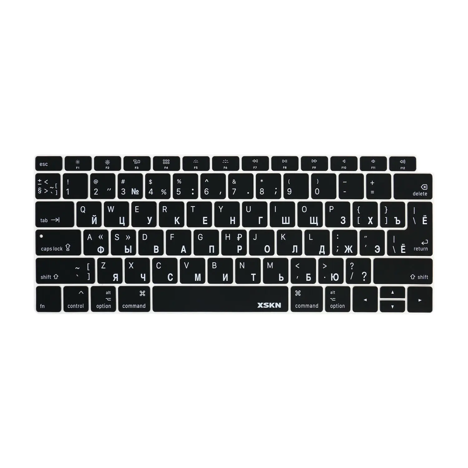 

Russian Keyboard Cover for 2018 new MacBook Air 13" with Touch ID A1932 2020 M1 AIr13 A2237 A2179