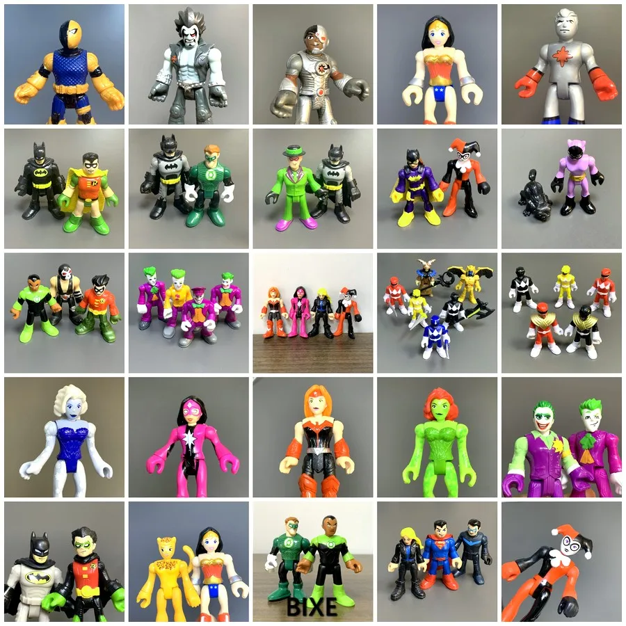 Набор DCC Imaginext экшен-фигурки супергероев Бейн Джокер штрих смерти Робин убийца