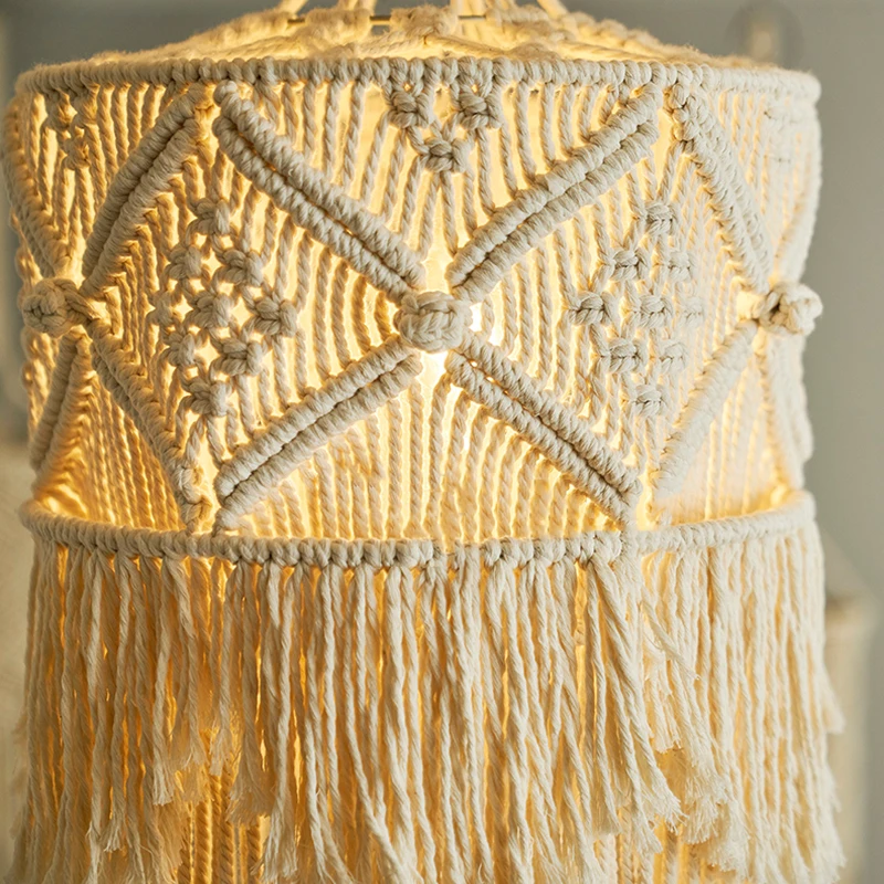 Настенный гобелен макраме бохо украшение ручной работы кисточка фон для