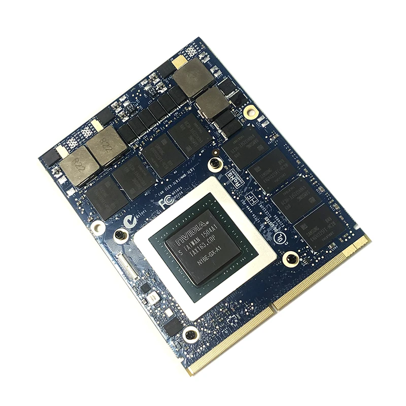 Оригинальная графическая карта GTX980M GTX 980M 8 ГБ GDDR5 MXM Кронштейн Видео SLI для