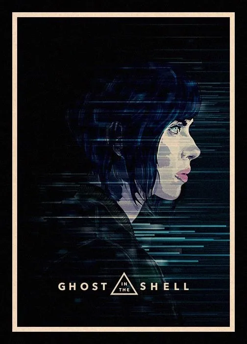 Идеальный плакат JL Ghost in the Shell настенные наклейки винтажные плакаты принты