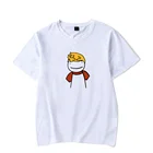 Футболка TommyInnit Merch, одежда с 2D принтом, футболки из 100% хлопка, уличная одежда, футболки в стиле Харадзюку для мужчин и женщин