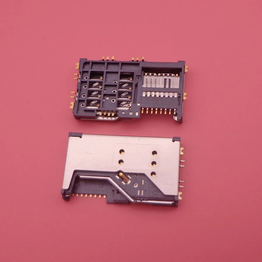

5pcs New for FLY IQ4403 IQ 4403 IQ4411 4411 SIM card reader connector socket Holder Slot Tray module