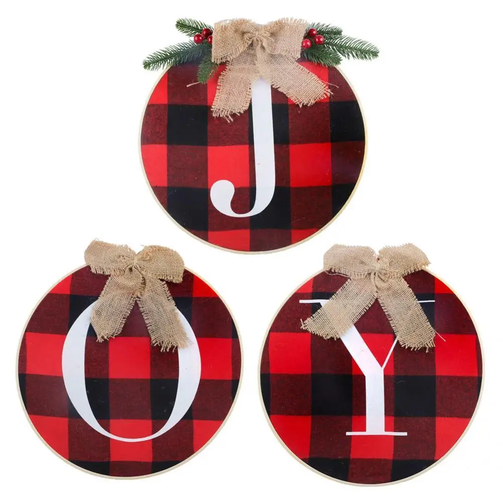 

Висячий венок, деревянная искусственная надпись, напечатанная вручную, Необычные знаки радости