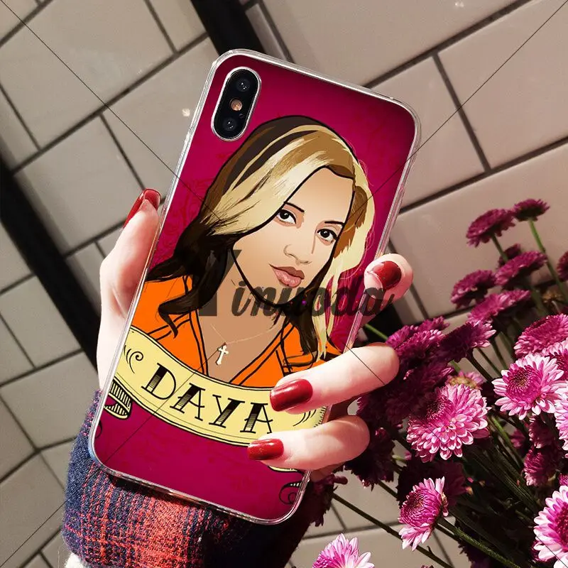 Yinuoda Orange-это новый черный Красочный милый чехол для телефона Apple iPhone 8 7 6 6S Plus X XS MAX 5