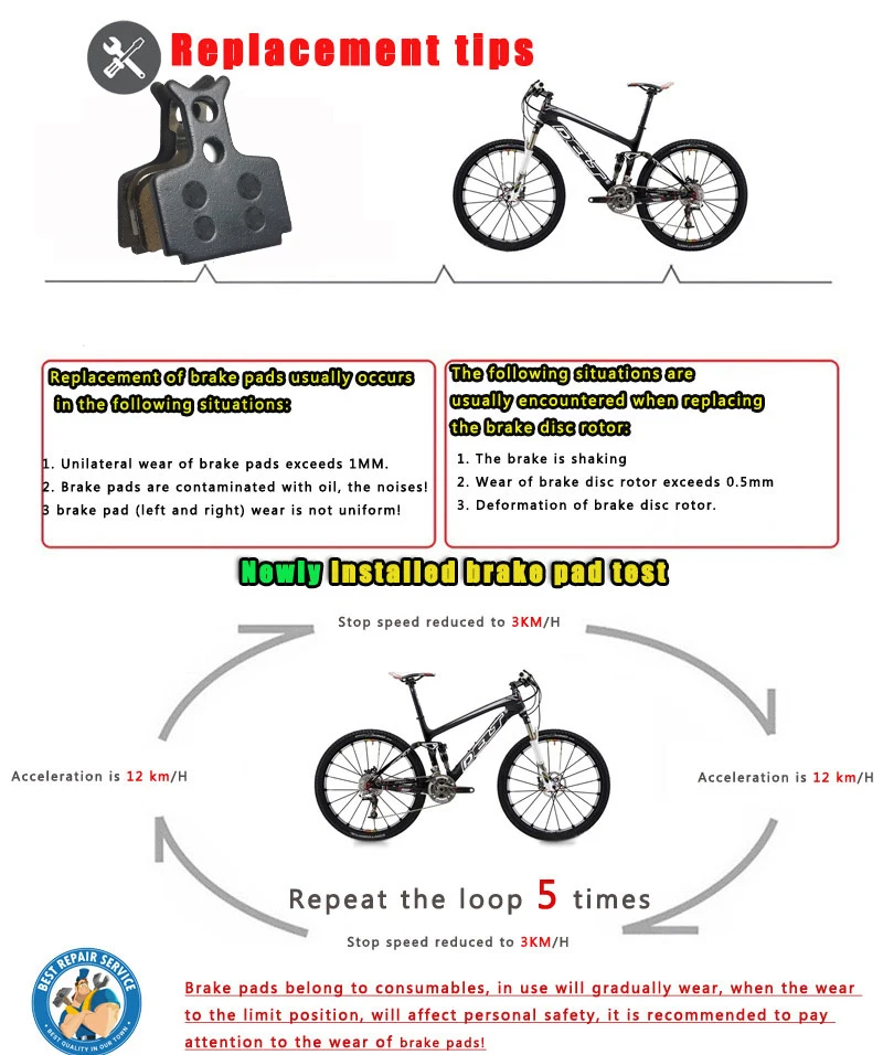 4 пары велосипедных дисковых тормозных колодок для FORMULA MEGA THE R1 RO RX ONE C1 E-BIKE