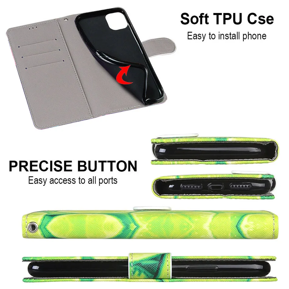 Redmi 9C NFC 10A Leather Cases on For Fundas Xiaomi Redmi GO 10A Case Flip Cover for Xiomi Redmi 7 7A 8 8A 9 9A Case Cover Etui