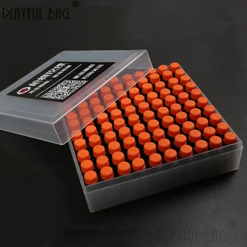 Игривая сумка 10x10 короткий мягкий бокс для хранения пуль игрушка CS мягкие пули
