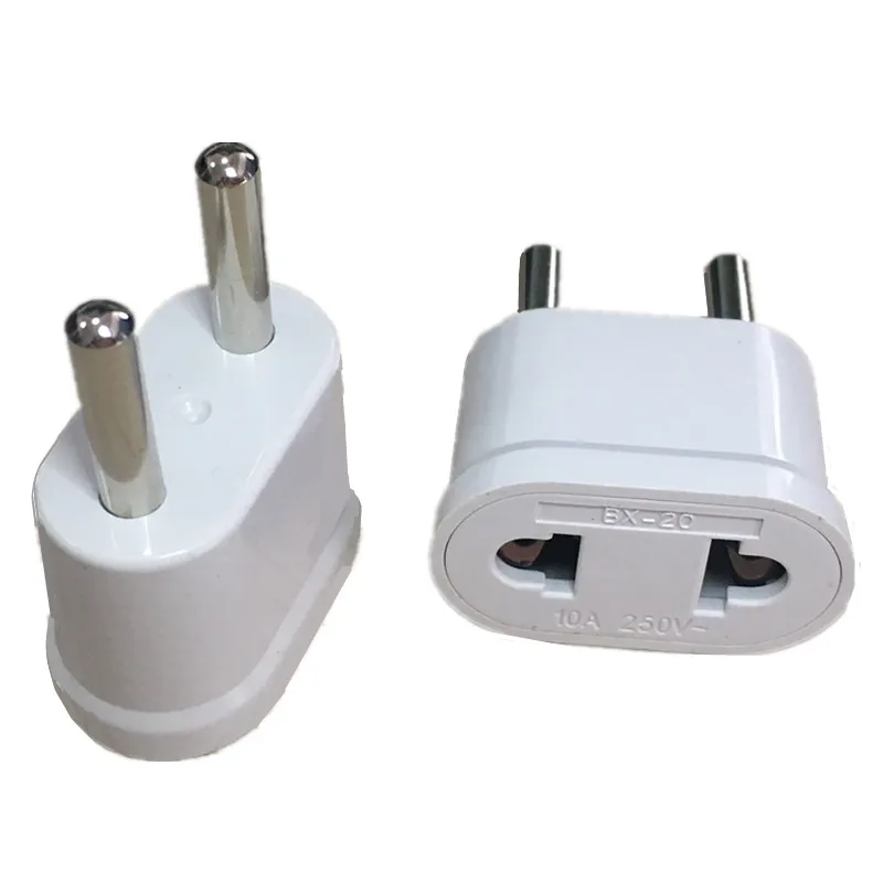 1pcs EU KR Plug Adapter Japan CN US To Euro European Travel Electric Power Cord Charger Sockets Outlet | Электроника