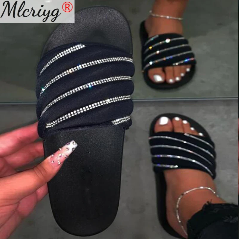 

Шлепанцы Mlcriyg женские, Нескользящие, летние, для пляжа, сланцы радужного цвета, для улицы, 2021