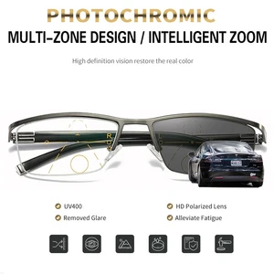 Солнцезащитные фотохромные очки для чтения с защитой от сисветильник