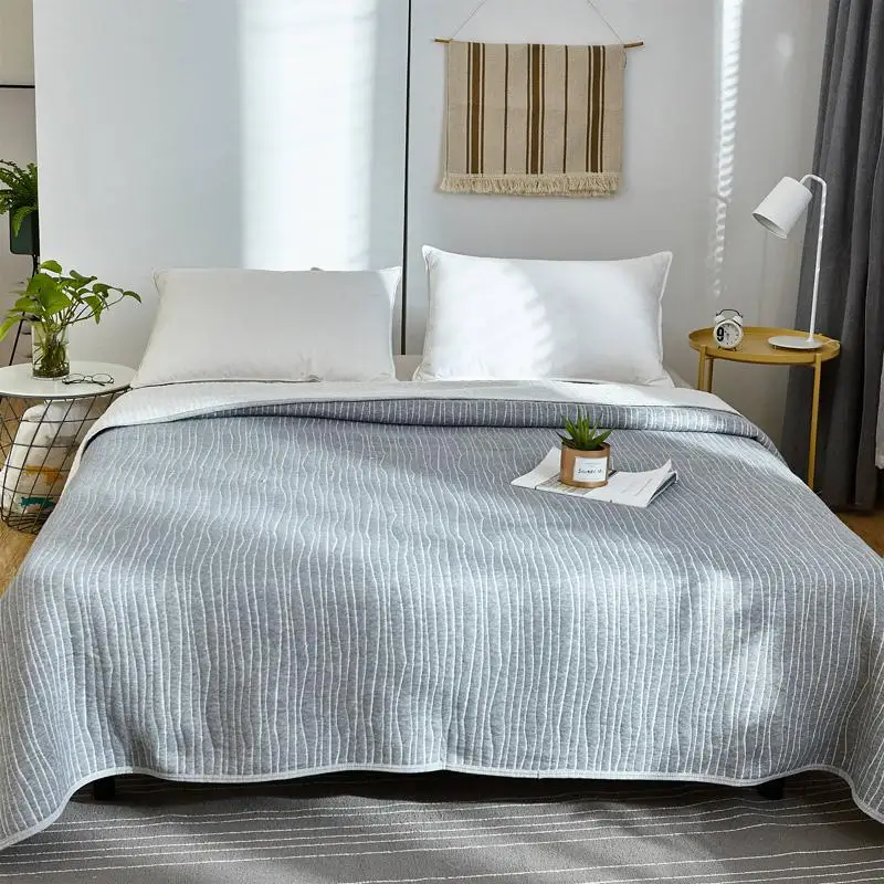 45 однотонное вязаное Хлопковое одеяло подходит для взрослых и детей в среде