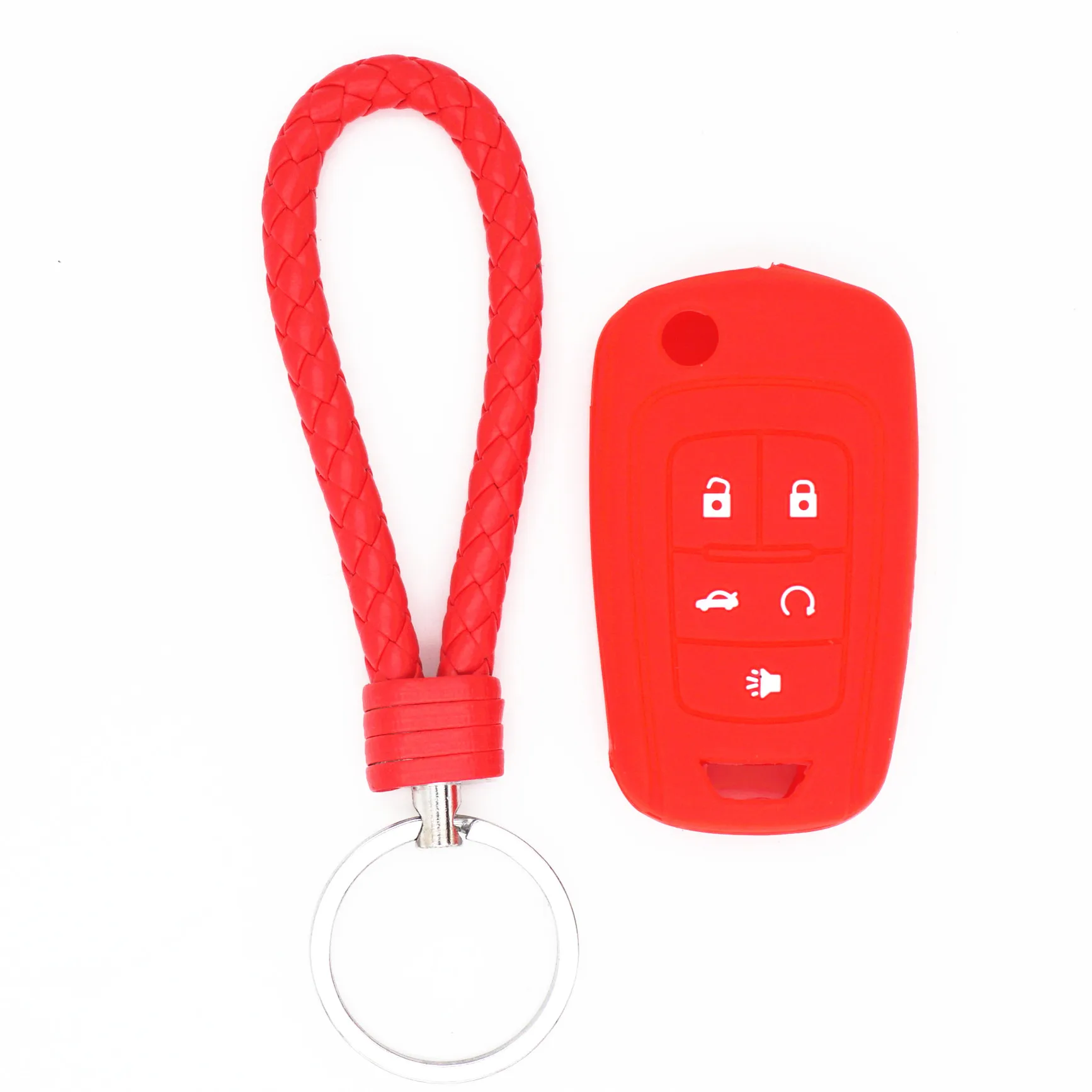 Силиконовый брелок для ключей WFMJ с 5 кнопками чехол дистанционным управлением
